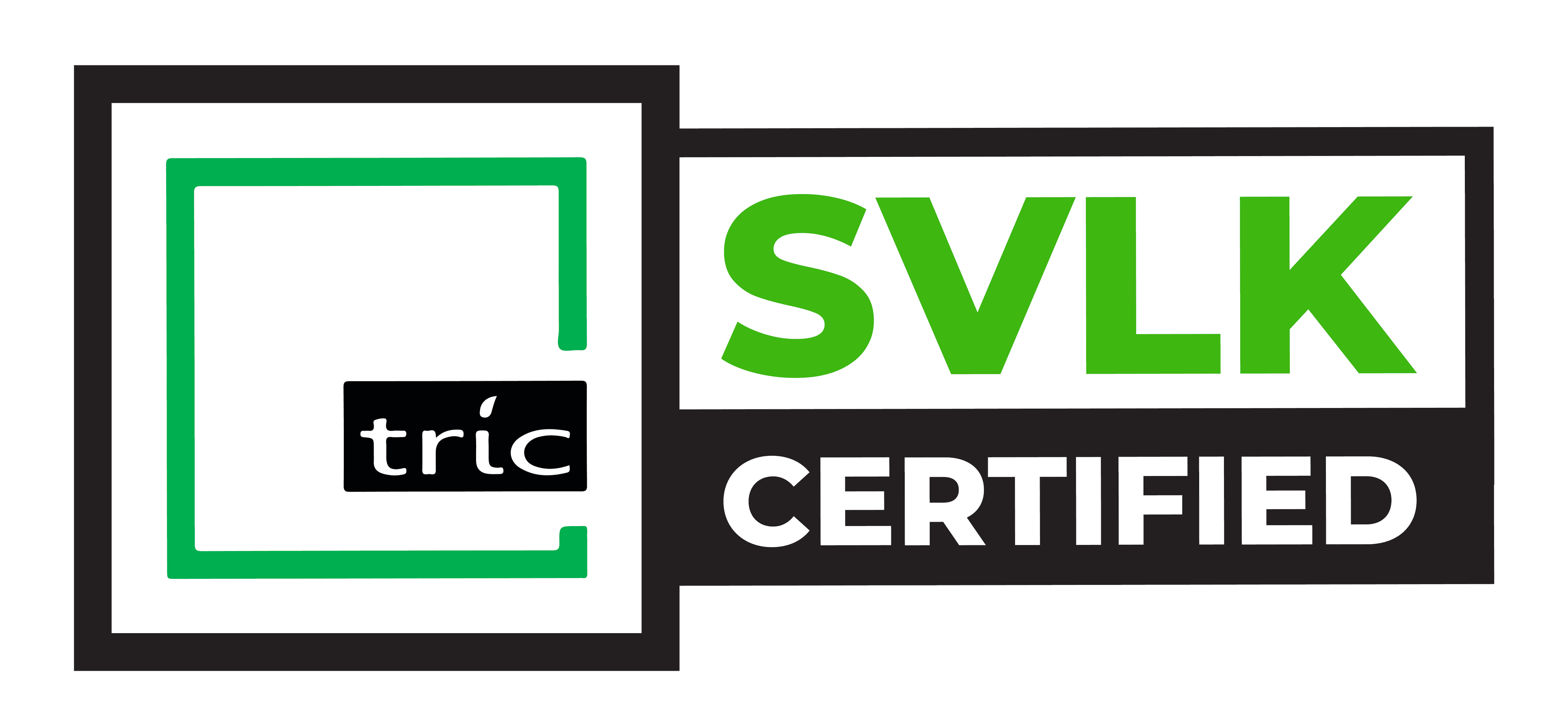 SVLK Certificate from TRIC SVLK Certificate from TRIC
